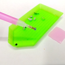 Nail Art Dotting Tool Nails DIY Tools Dotting Pen Rhinestones Plastic Plate Gel Cube 1 set 3pcs/Set 2024 - buy cheap