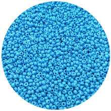 2500pcs/lot 1.8MM Round Czech Glass Beads/jewelry accessories/charms/beads & jewelry making/diy/seed beads/blue color 2024 - buy cheap