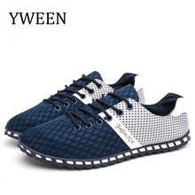 YWEEN New Summer Breathable Shoes Men Flat Shoes Autumn Fashion Men Shoes Couple Casual Shoes Plus Size 38-46 2024 - buy cheap