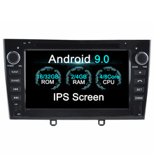 Android 9,0 восемь ядер DSP автомобильный DVD плеер GPS Navi для Peugeot 308 308SW 408 аудио Радио стерео головное устройство 2024 - купить недорого