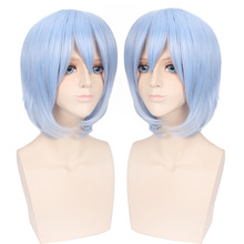 Peluca de Anime IDOLiSH7 Tamaki yotbasa, pelo sintético corto azul resistente al calor, disfraz de Tamaki Yotsuba, pelucas + gorro de peluca 2024 - compra barato