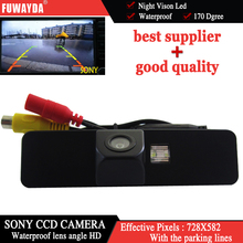FUWAYDA-Sensor CCD para SONY, vista trasera de coche especial, respaldo inverso de seguridad en el estacionamiento, imagen con cámara de línea de guía para Subaru 2024 - compra barato