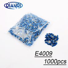 E4009 Tube insulating terminals 4MM2 1000PCS/Pack Cable Wire Connector Insulated Insulating Crimp Terminal Connector 2024 - buy cheap