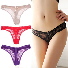 ¡Artículos! Bragas de encaje con forma de V para mujer, lencería Sexy, 8RF8FDS 2024 - compra barato