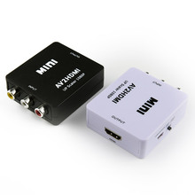 Mini AV to HDMI  Adapter Support Audio and Video (CVBS) to HDMI Converter RCA AV/CVSB L/R Video 1080P AV2HDMI 2024 - buy cheap