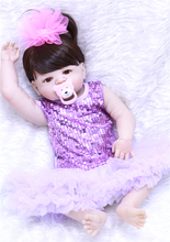 23 Full силиконовые куклы для новорожденных и малышей детские игрушки-reborn lifelike lol Оригинальный винил новорожденных купаться принцесса малыша Brinquedos игрушка 2024 - купить недорого