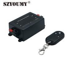 SZYOUMY Hot Vender DC12-24V 8A 3 Teclas de Controle Remoto Sem Fio Única Cor RF Controlador de Controle de Brilho 2 PCS Frete Grátis