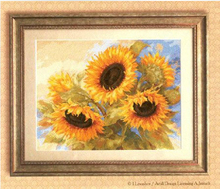 14/16/18/27/28 FREE delivery top quality Counted Cross Stitch Kit Sunflower Sunflowers Alisa stitchcraft Flower 2024 - buy cheap