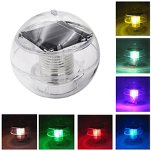 Solar Powered Color Changing Outdoor Floating Underwater Ball Lamp Swimming Pool Party Night Light for Yard Pond Garden 2024 - buy cheap