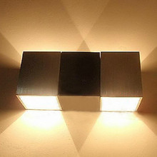 IWHD 2w Aluminum Modern Led Wall Lamp With 2 Lights For Home Lighting Wall Sconce LED Stair Light Arandela 2024 - buy cheap