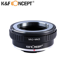 K & F CONCEPT-anillo adaptador de lente de cámara M42-M4/3, montaje de tornillo M42, para Micro 4/3 M4/3, Olympus/Panasonic 2024 - compra barato