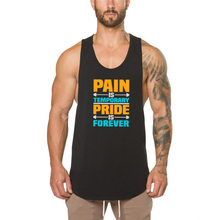 Brand Solid Clothing Gyms Tank Top Men Fitness Sleeveless Shirt Cotton Blank Muscle Guys Vest Bodybuilding Stringer Tanktop 2024 - buy cheap