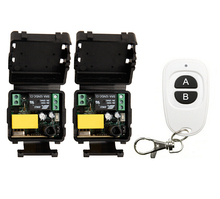 Just  price AC 220 V   1 CH RF  mini   Wireless Remote Control 2* Receiver  & 1*  Transmitter 315 mhz or 433 mhz