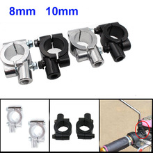 2Pc 8MM 10MM Electric Bicycle Motorcycle Mirror Code Holder Fixed Rear View Mirror Base Mount Block Fixed Code Back Mirror Stand 2024 - buy cheap