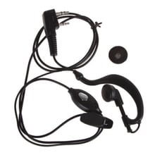 2 Pin Ear Hook Earphone PTT Mic Speaker Microphone Headset for BaoFeng BF-888S UV-5R UV 5R UV-5RE UV-B5 Kenwood Walkie Talkie 2024 - buy cheap