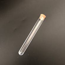 100pcs/Pack 12*75mm(4.7*29.5in) TransparentPlastic Test Tube with Cork Wedding favours Laboratory Vials All Sizes Available 2024 - buy cheap