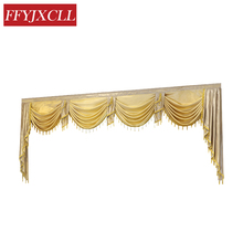 Hotel Home Custom Made New Pelmet Europe Luxury Valance Curtains for Living Room Window Curtains for Bedroom Curtains 1 Piece 2024 - buy cheap