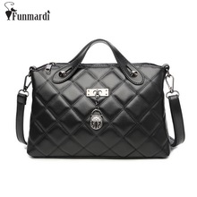 Retro Diamond lattice PU leather Shoulder bag fashion trend women bags all-match Female bags elegant crossbody bags WLHB1361 2024 - buy cheap
