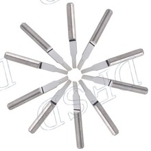 10x Parallel Carbide 2mm CNC PCB Milling Cutter Bits for Color Plates Acrylic 2024 - buy cheap