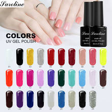 Saroline Hybrid Colorful Nails Gel UV Colors DIY Gel Gellak Lakiery 8ML Semi-permanent Art Bling Glitte Glue UV Gel Nail Polish 2024 - buy cheap