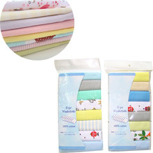 8Pcs/Lot 100% Cotton Newborn Baby Towels Baby Boys Girls Washcloth Handkerchief Nursing Towel Bibs Feeding Napkins Bath Towel 2024 - buy cheap