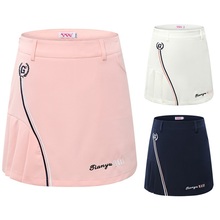 Women Golf Short Skirt Summer Pleated Tennis Badmintion Mini Skirt Safety Pleated Fold Culottes Wrinkle Dress XL D0989 2024 - buy cheap