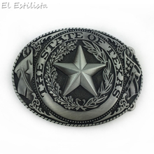 The State Of Texas Belt Buckles Oval States Vintage Silver Bronze Color Belt Buckles Cowboy Cool Hebillas DIY Jeans Accessories 2024 - buy cheap