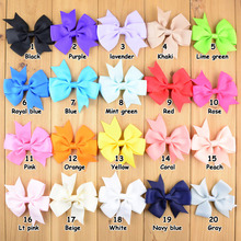 20 pcs/lot , Boutique Pinwheel Bows - Your choice of colors - 3" Bows (no clips) hair accessories 2024 - buy cheap