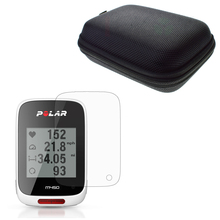 Capa protetora de tela lcd transparente, película + capa protetora para ambiente externo, bolsa portátil para ciclismo de estrada/montanha gps e polar m450 2024 - compre barato