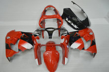 Kit de carenado de inyección ABS para motocicleta KAWASAKI, kit de carenado de inyección ABS en color rojo y negro, para KAWASAKI Ninja ZX9R 00 01 ZX 9R 2000 2001 zx 9r 2024 - compra barato