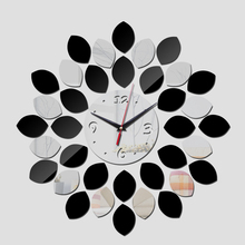 hot sale new acrylic mirror diy wall clock clocks Contracte stickers Quartz  watch watches Living Room Needle 2024 - buy cheap