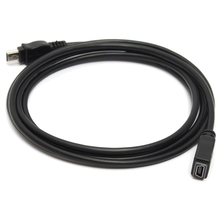 1.5m Mini USB B 5pin Male To Female Extension Cable Cord Adapter Black 2024 - buy cheap