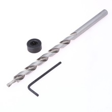 1/4" HSS Hex Twist Step Woodworking Drills Bits Set for Kreg Pocket Hole Positioning Drill Jig Guide (9.5mm) 2024 - buy cheap