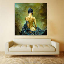 Printed Sexy Lady Angel Naked Body Girl Oil Painting on Canvas Wall Art Pictures for Living Room Home or Salon Decoration Gift 2024 - buy cheap