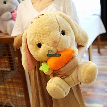 Dorimytrader New Lovely Pop Giant 50cm Soft Cartoon Bunny Plush Toy 20'' Big Stuffed Animal Rabbit Doll Anime Pillow Baby Gift 2024 - buy cheap