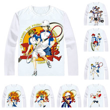 Coolprint Anime Shirt The Prince of  T-Shirts Long Sleeve Tenni-Pri Ryoma Echizen Kunimitsu Tezuka Cosplay Kawaii Shirts 2024 - buy cheap