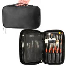 Professional Women Large Brush Makeup Bag Female Travel Beauty Cosmetic Organizer Case Big Necessaries Make Up Toiletry 2024 - buy cheap
