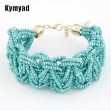 Kymyad Summer Jewelry Handmade Beads Chain Bracelets & Bangles Star Style Bohemian Bracelet Femme Bijoux Charming Bracelets 2024 - buy cheap