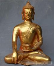 Buda sakyamuni shakyamuni com bronze dourado, medicina de cura do budismo do tibet 2024 - compre barato