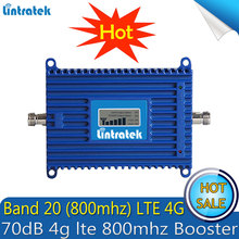 Lintratek-repetidor lte fdd, amplificador de sinal de 800mhz (banda 20), 4g, 70db, celular, 4g, lte, 800mhz 2024 - compre barato