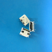 50pcs/lot 4 feet DIP 5P SMD Micro USB Connector V8 Port Charge Socket Micro USB Jack Big Horn 2024 - buy cheap