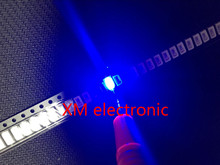200 шт. 5730/5630 SMD Синий светодиодный светильник светодиод SMD светодиодный 5730 синий поверхностный монтаж светодиодный 460-470NM 3,0-3,6 V Ультра яркий светодиодный 2024 - купить недорого