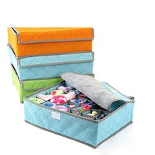 7/16/24 Girds Non Woven Storage Box Drawer Organizer Underwear Bra Storage Scarfs Socks Bra Organizer Box Home Organizer Storage 2024 - buy cheap