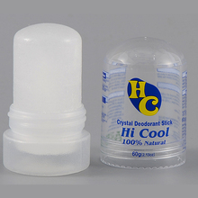 Desodorante em tubo, 60g, antitranspirante de cristal para axilas, remoção para mulheres e homens 2024 - compre barato