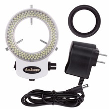 AmScope Supplies Adjustable 144 LED Ring Light Illuminator for Stereo Microscope & Camera 2024 - buy cheap