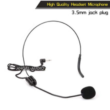 High Quality Headworn Condenser Wired Headset Microphone For Voice Amplifier Teaching Speaker Mike With Bright Clean Sound 2024 - buy cheap