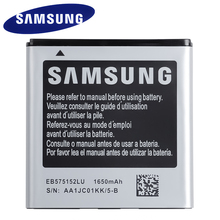 SAMSUNG Original Mobile Phone Battery EB575152LU For Samsung Galaxy S I9000 i9001 I9003 I589 I8250 I919 D710 I779 i9105 1650mAh 2024 - buy cheap