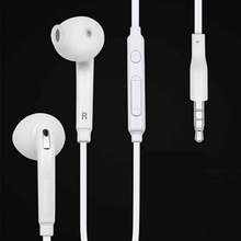 Professional Earphone S6 Headphone Bass Headset with Mic Stereo Earbuds for Mobile Phone Samsung S4 S6  Xiaomi  fone de ouvido 2024 - buy cheap