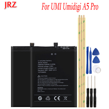 JRZ 4150mAh батарея для UMI Umidigi A5 Pro мобильный телефон высокого качества большой емкости запасная батарея с бесплатными инструментами 2024 - купить недорого