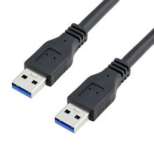 USB 3,0 тип A штекер-Штекер кабель для синхронизации данных для фотоаппарата Новинка 2024 - купить недорого